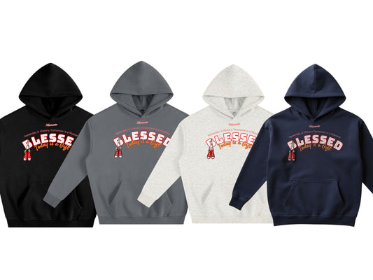 “Be Where Your Feet Are” Fleeced Hoodie - Memento Mori Clothing