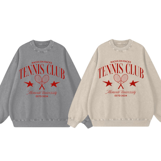 Racks on Racks Acid Wash Oversize Sweatshirt - 360 GSM - Memento Mori Clothing