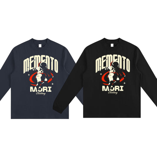 Explore Non-Shrink Mock Neck Sweatshirt - Memento Mori Clothing
