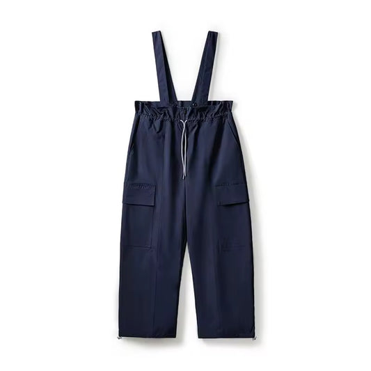 Women’s 2 way Overalls w/ Elastic Drawstring Waist - Memento Mori Clothing