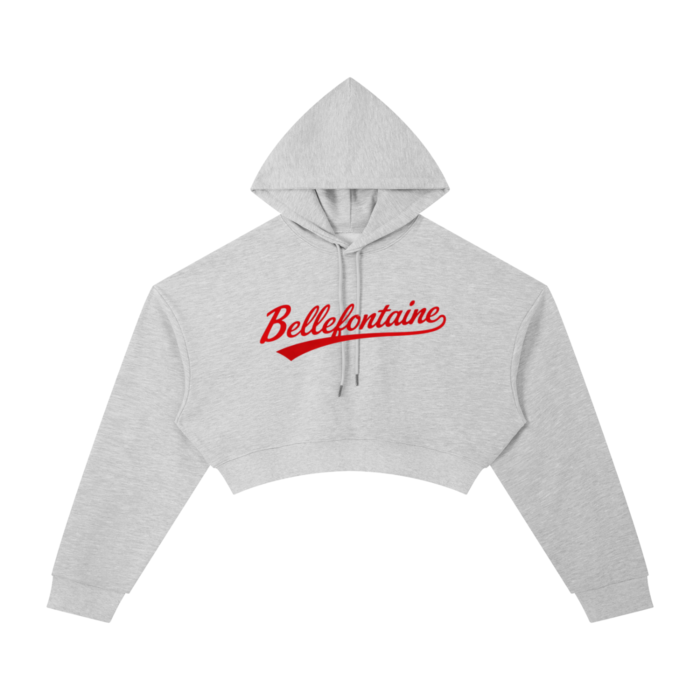 Essential Cropped Hoodie - Memento Mori Clothing