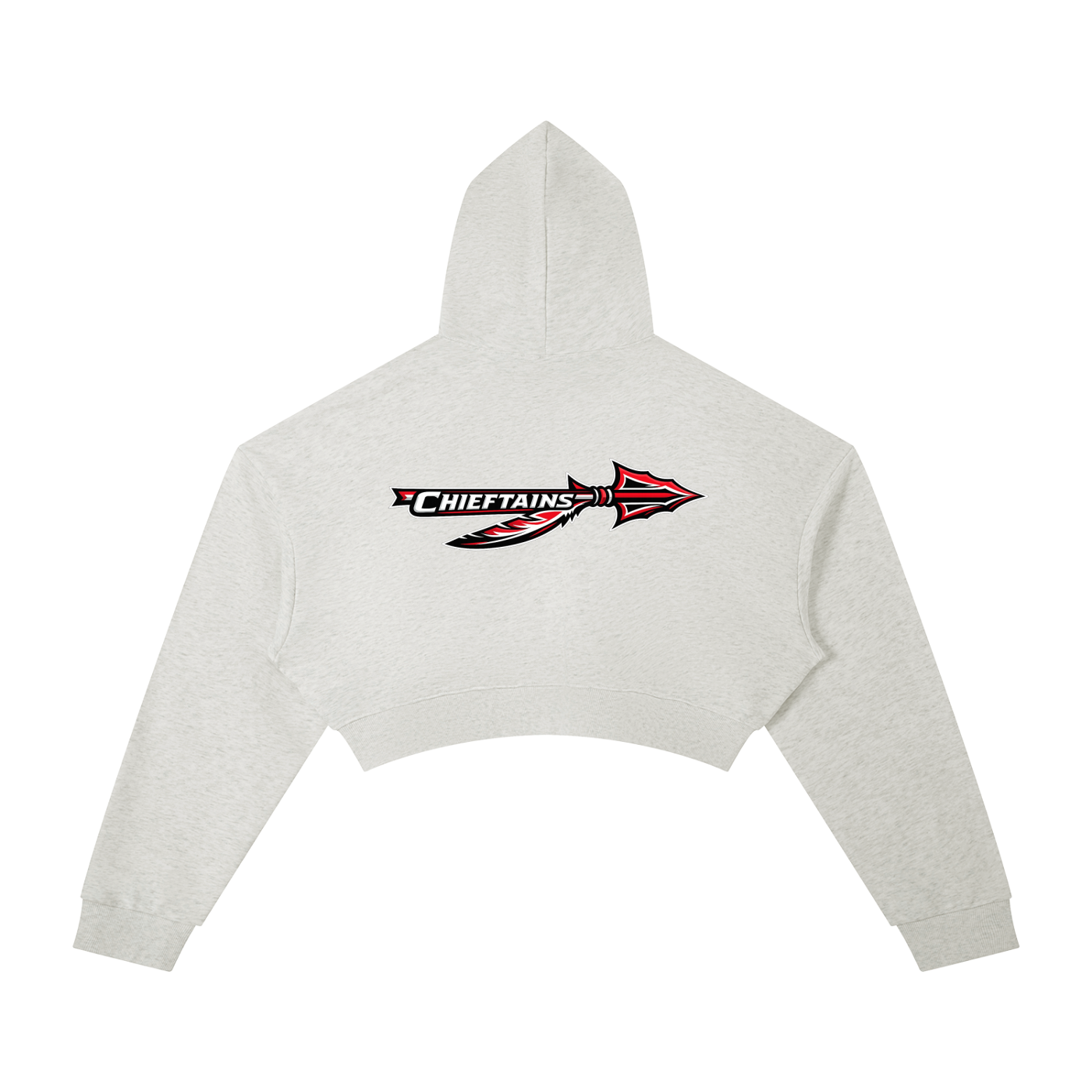 Essential Cropped Hoodie - Memento Mori Clothing