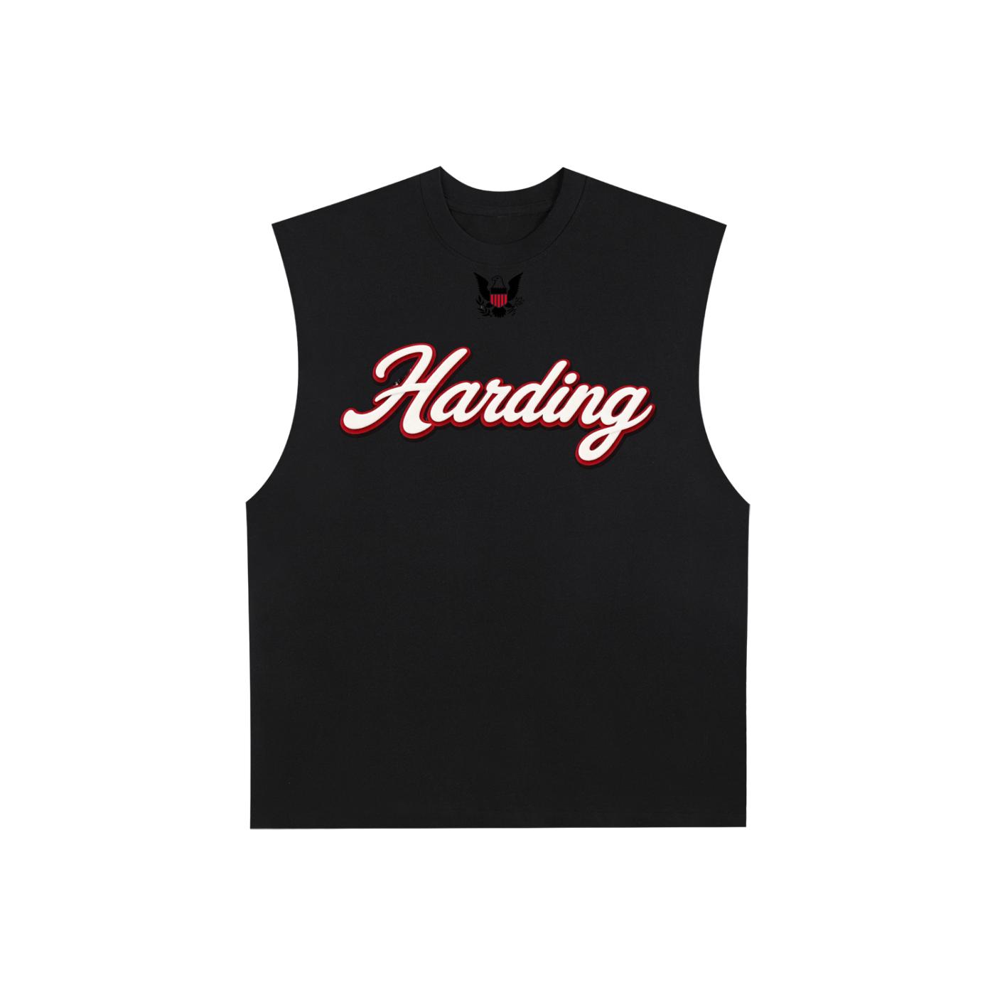 Raw Edge Cotton Tank Top