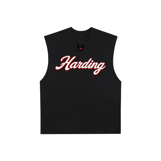 Raw Edge Cotton Tank Top