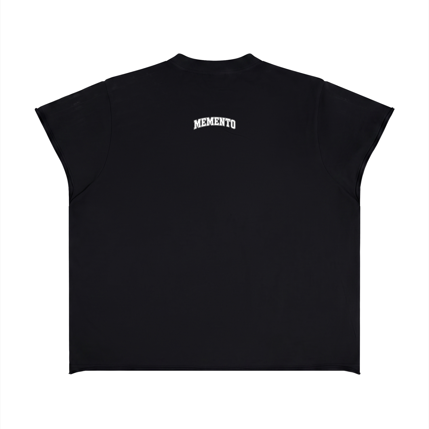 Unisex Boxy Raw Edge T-Shirt
