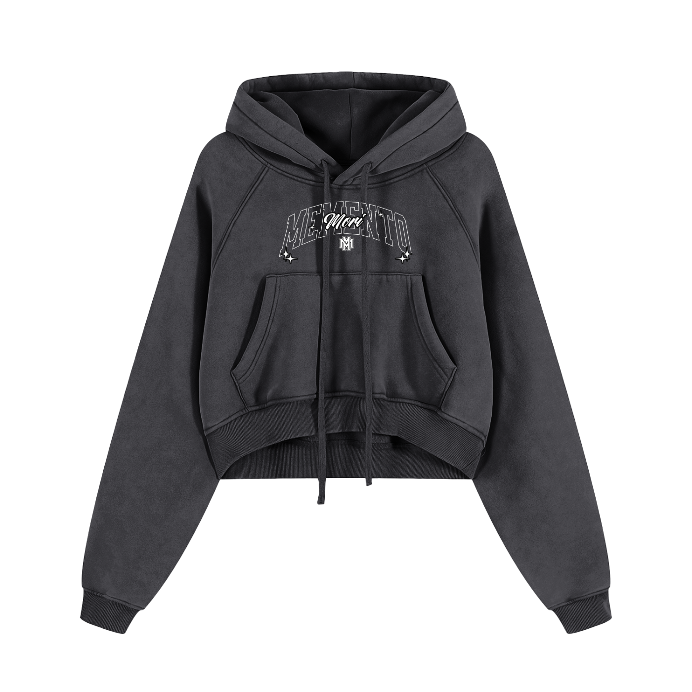 Thorns Cropped Hoodie - Memento Mori Clothing