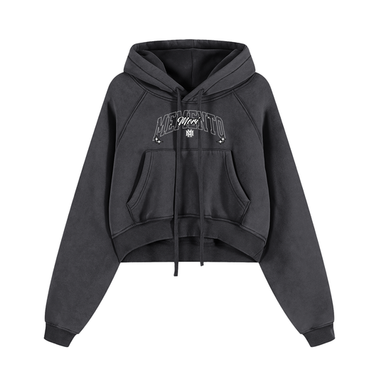 Thorns Cropped Hoodie - Memento Mori Clothing