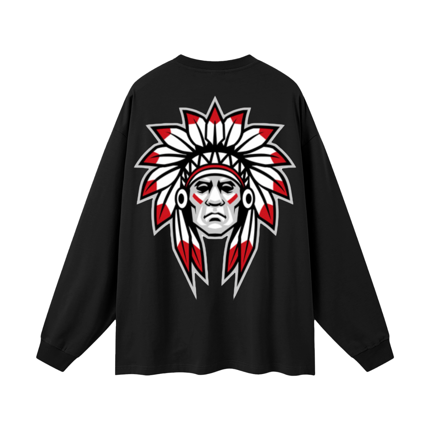 Oversized Unisex Long Sleeve T-Shirt - Memento Mori Clothing