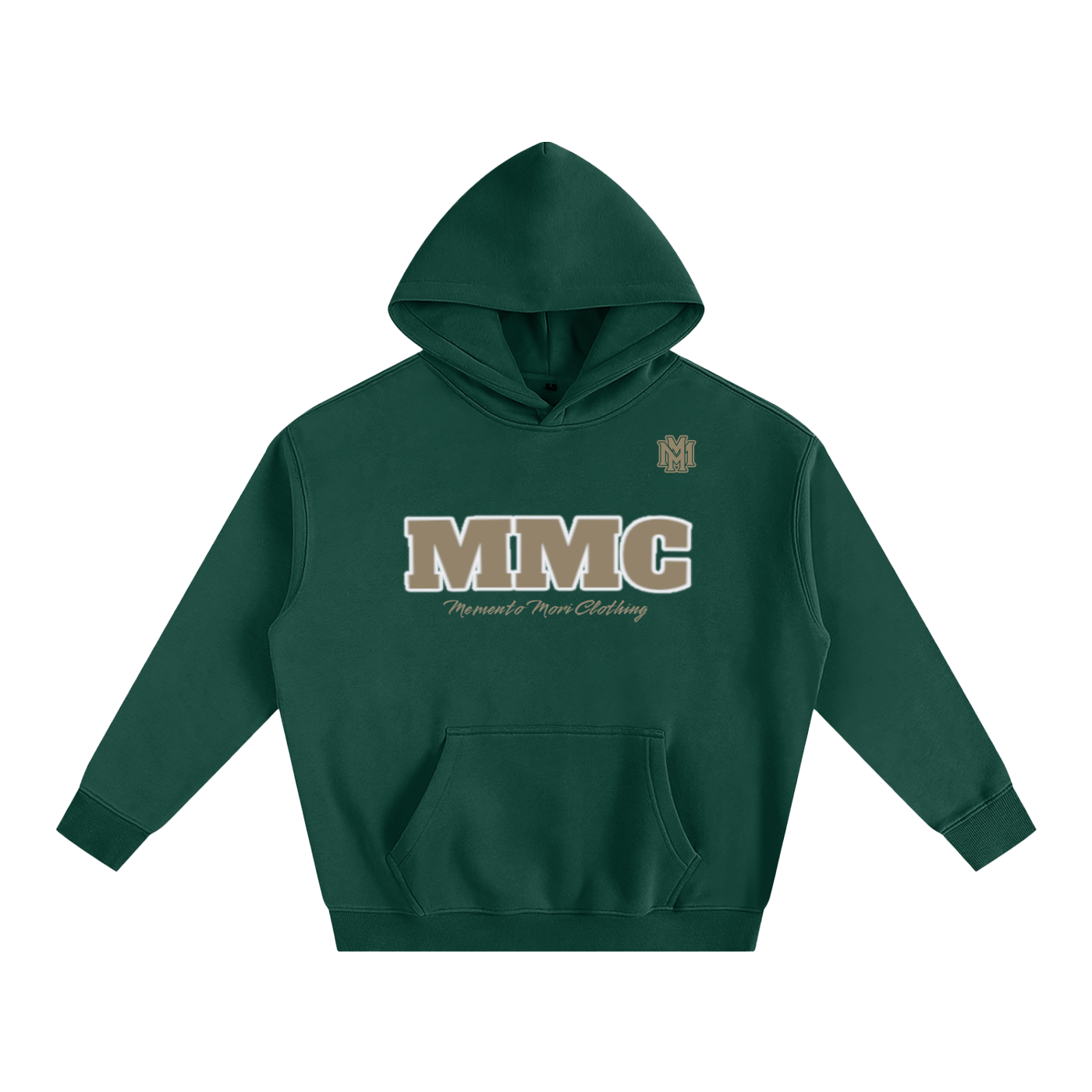 Oversize Fleeced Hoodie - Memento Mori Clothing