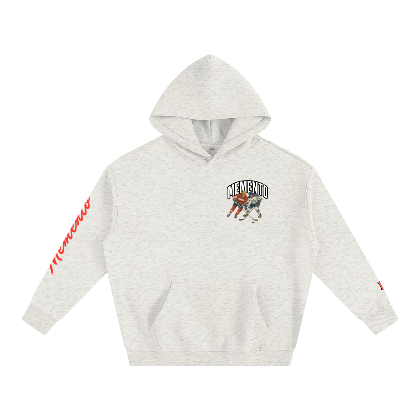 Blades of Glory Oversize Fleeced Hoodie - Memento Mori Clothing