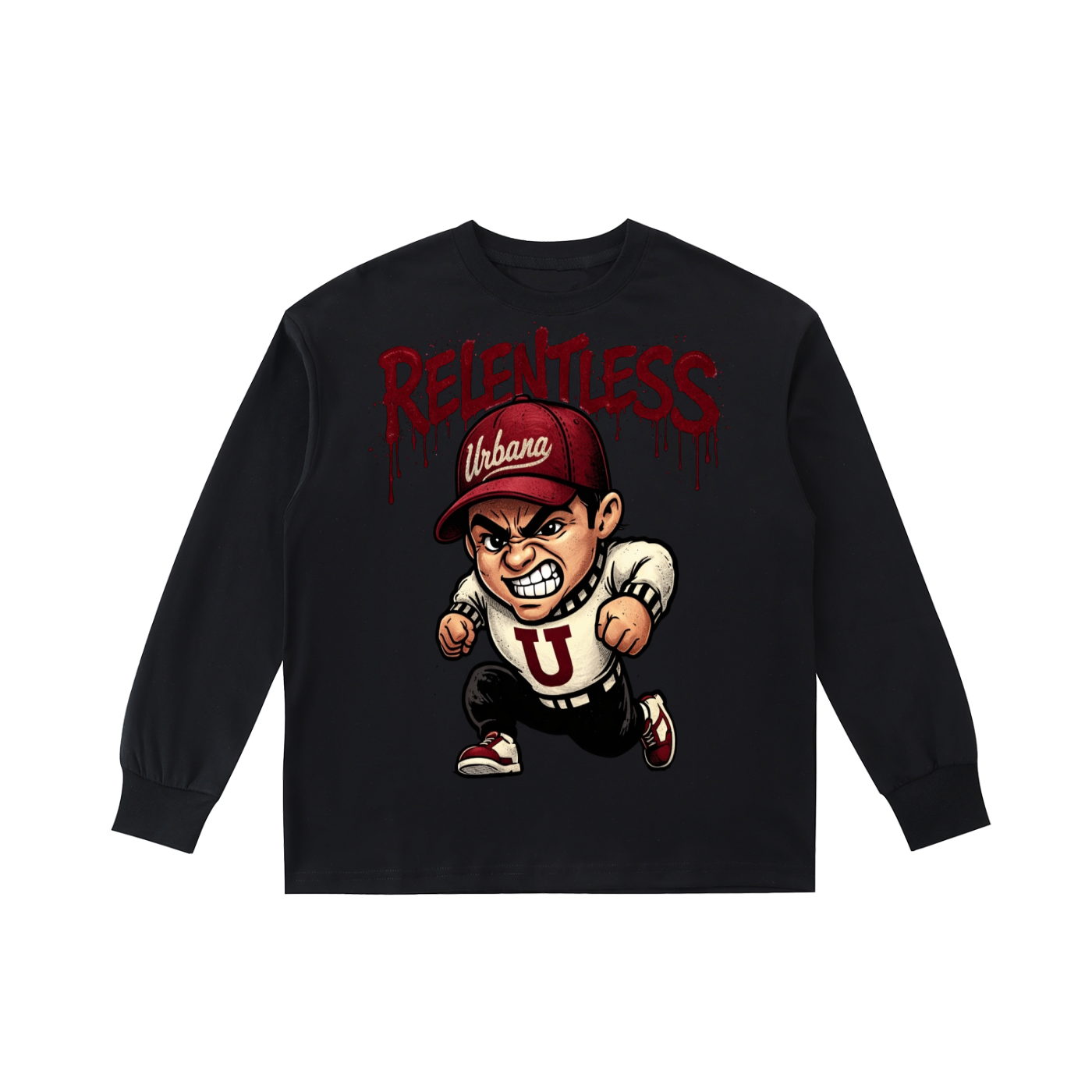 Kids' Quick-Dry Cotton Long-Sleeve Tee - Memento Mori Clothing