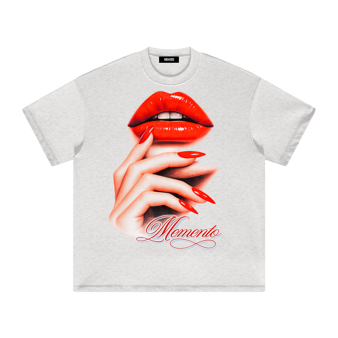 Kisses Heavyweight Earth Tone T-Shirt - Memento Mori Clothing