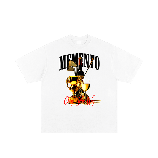 Champagne Living Hand-frayed T-Shirt