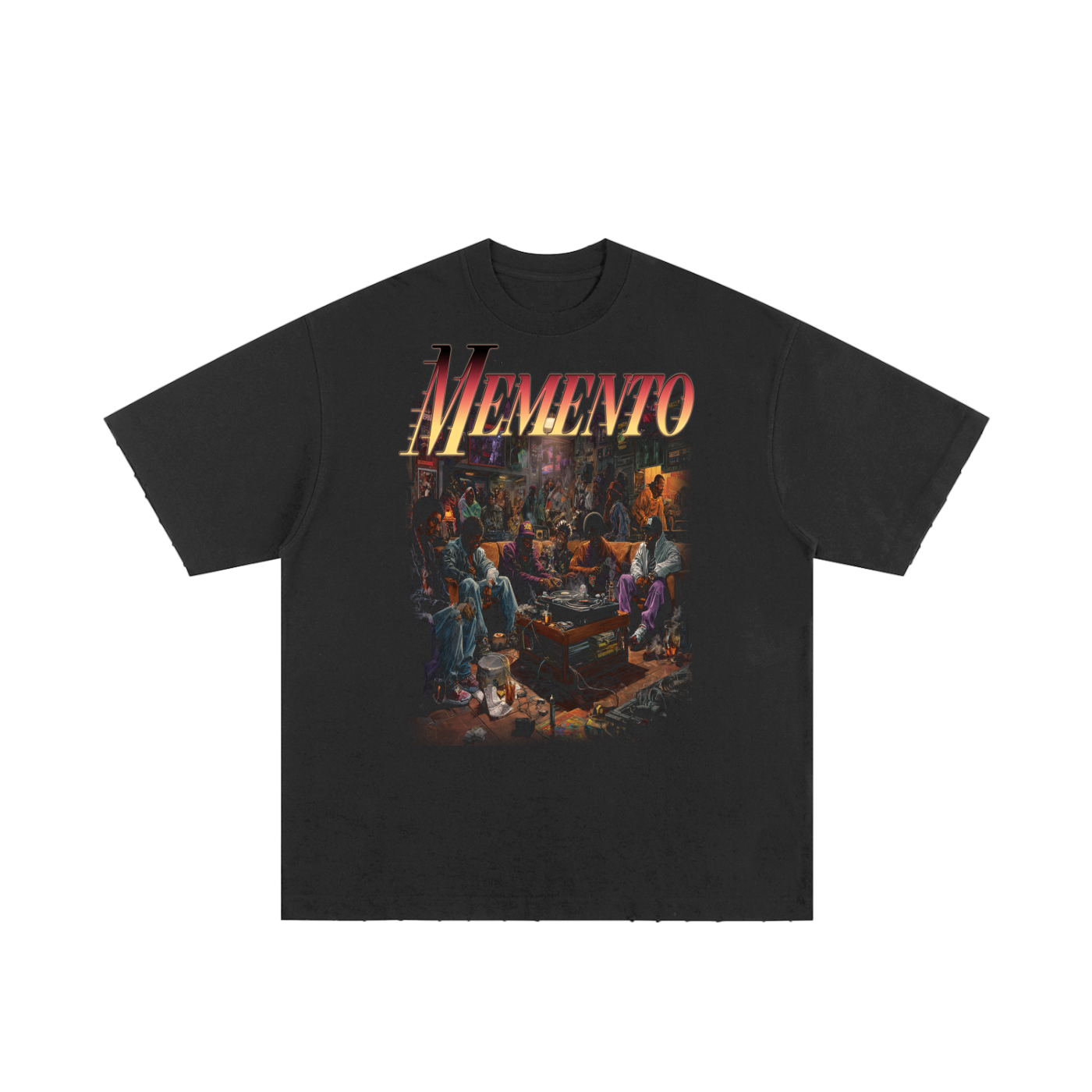 Hip Hop Saved Me Hand-frayed T-Shirt