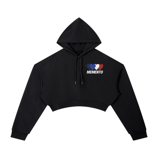 Essential Cropped Hoodie