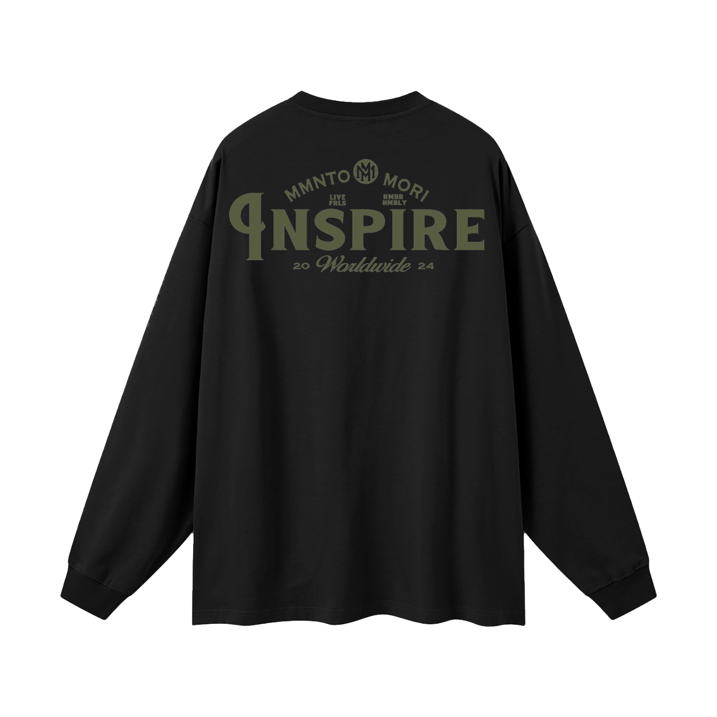 Inspire Long Sleeve T-Shirt - Memento Mori Clothing