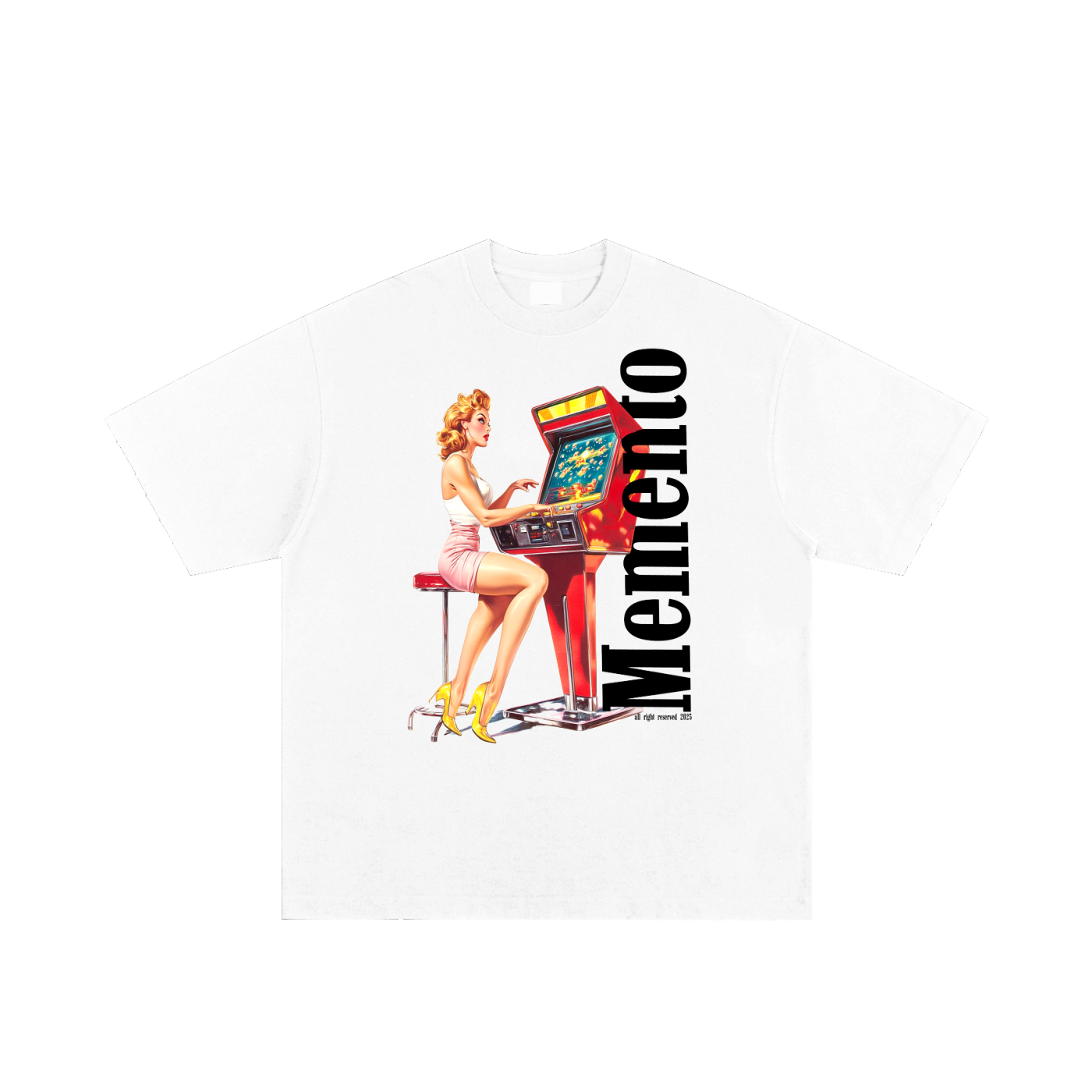 Game Over Hand-frayed T-Shirt