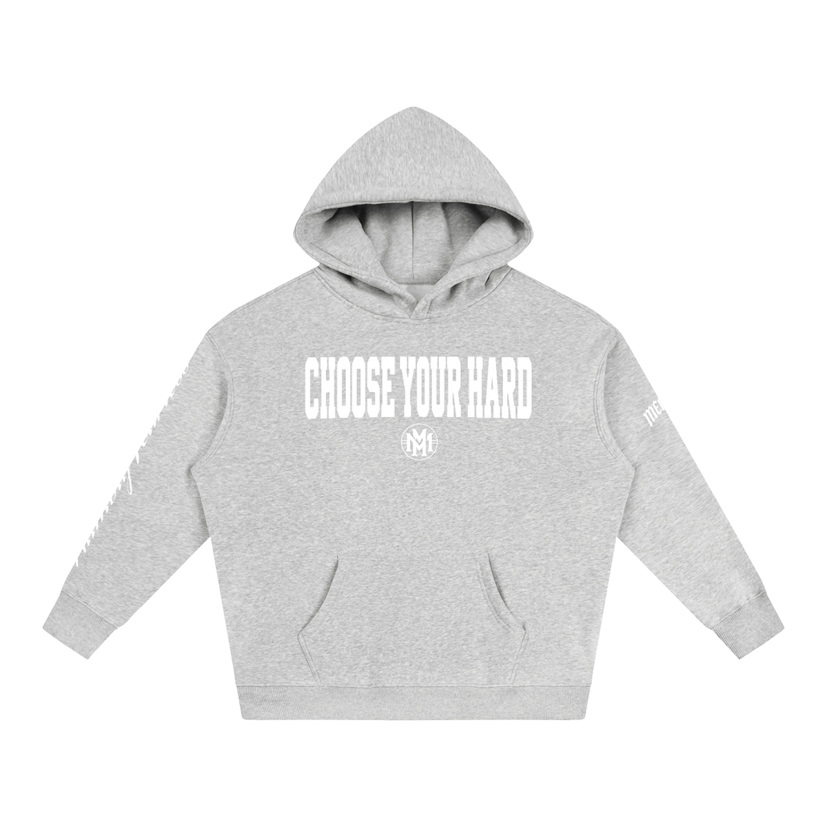 Choose Your Hard Fleeced Hoodie