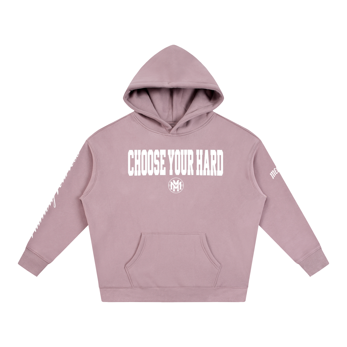 Choose Your Hard Fleeced Hoodie