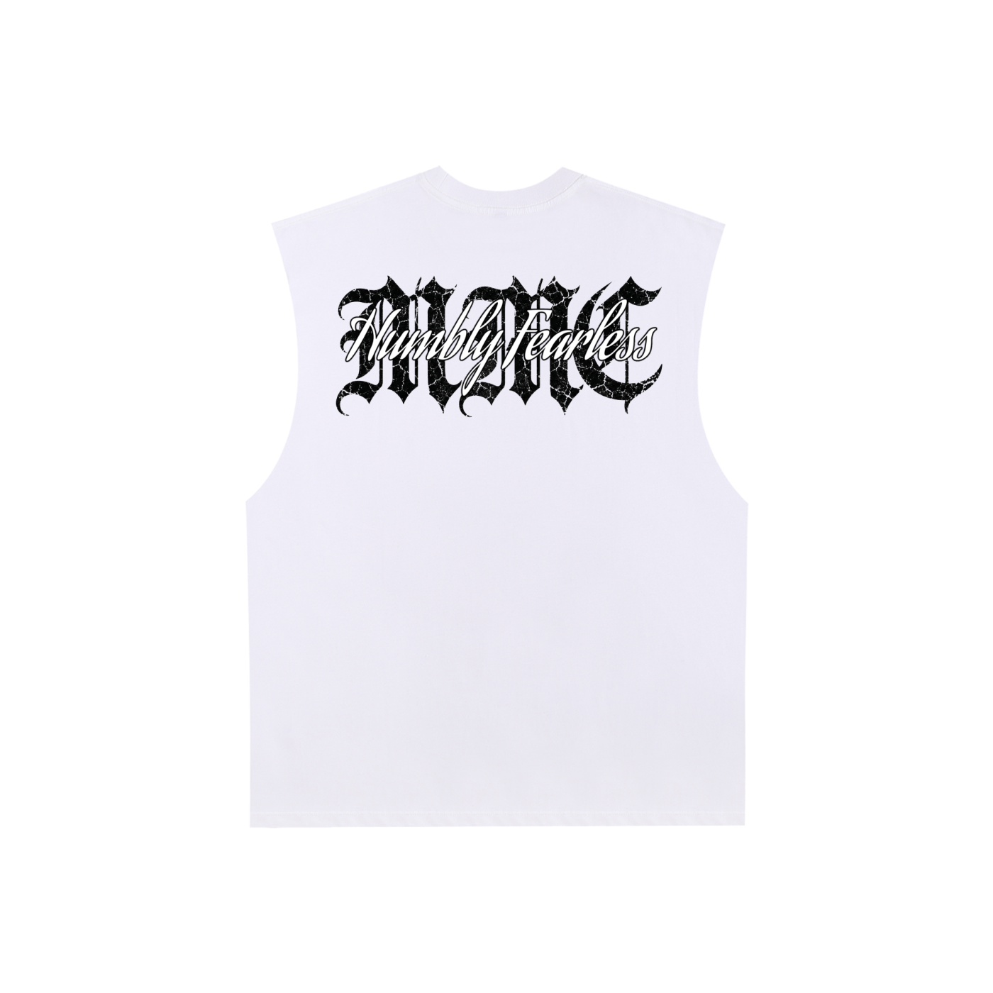 Memento Raw Edge Cotton Tank Top