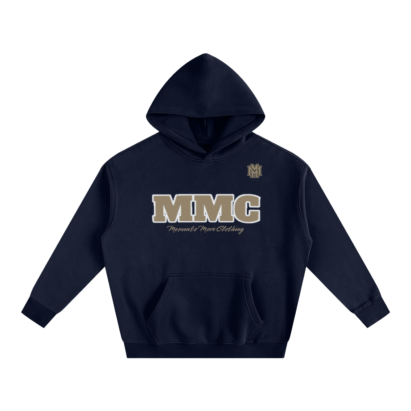 Oversize Fleeced Hoodie - Memento Mori Clothing
