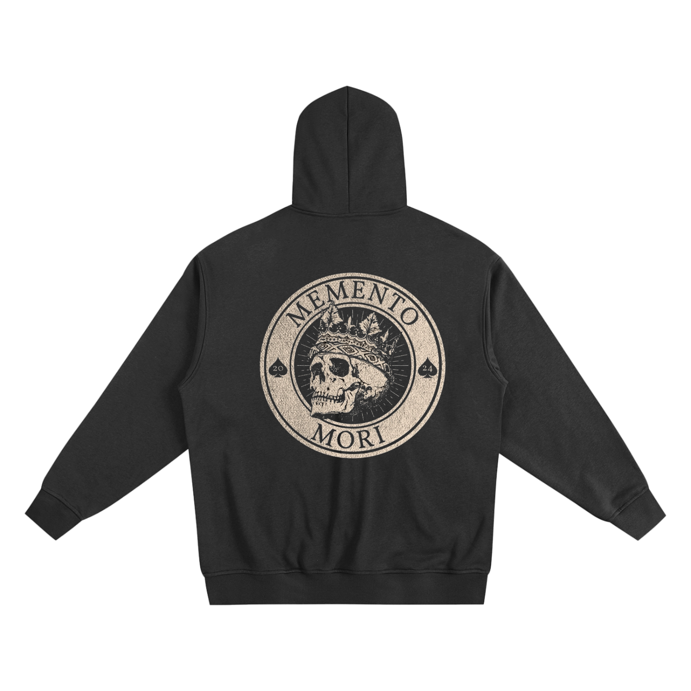Royal Heavyweight Zip-up Hoodie - Memento Mori Clothing