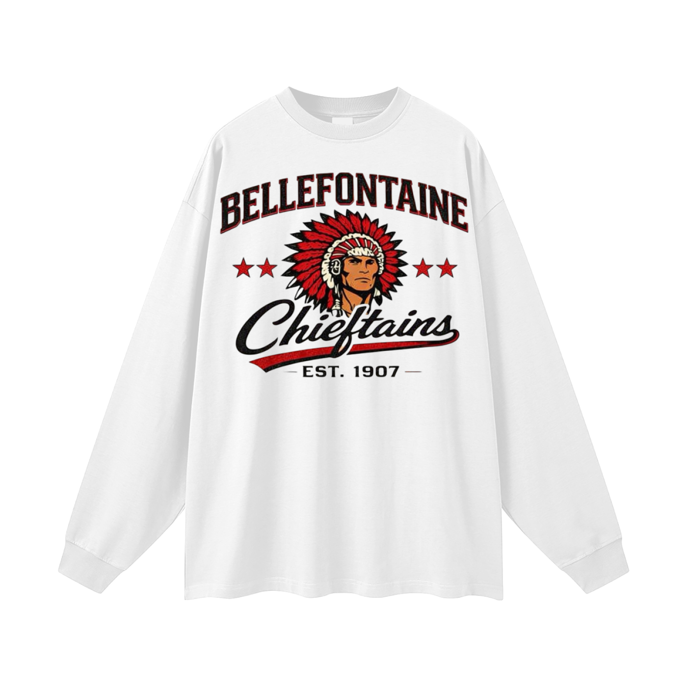 Oversized Unisex Long Sleeve T-Shirt - Memento Mori Clothing