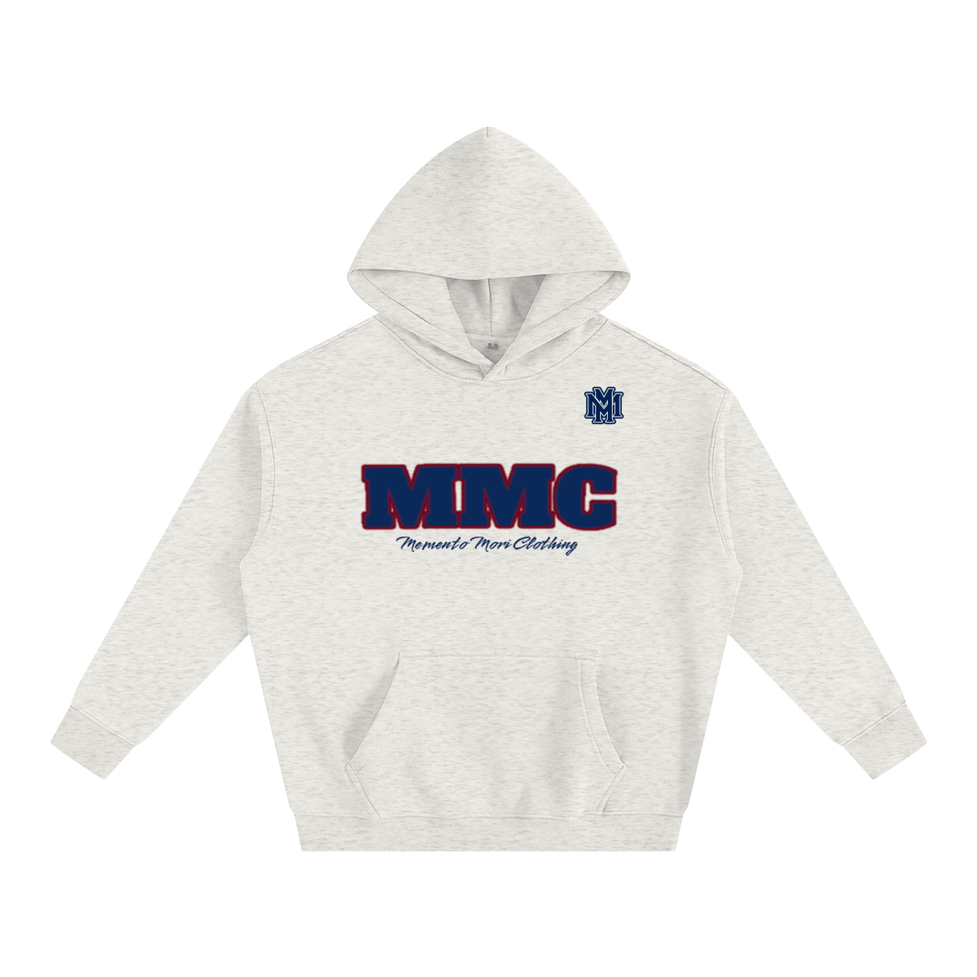Oversize Fleeced Hoodie - Memento Mori Clothing