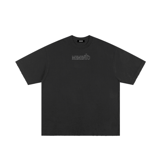 MMC Heavyweight Hand-frayed T-Shirt - Memento Mori Clothing
