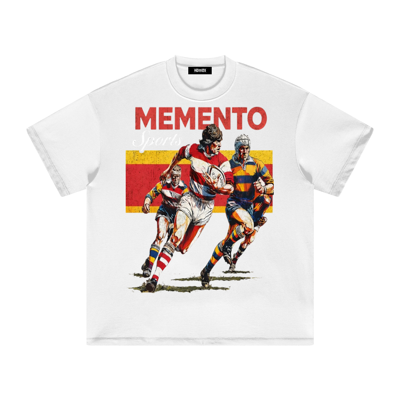 Rugged Rugby Heavyweight T-Shirt - Memento Mori Clothing