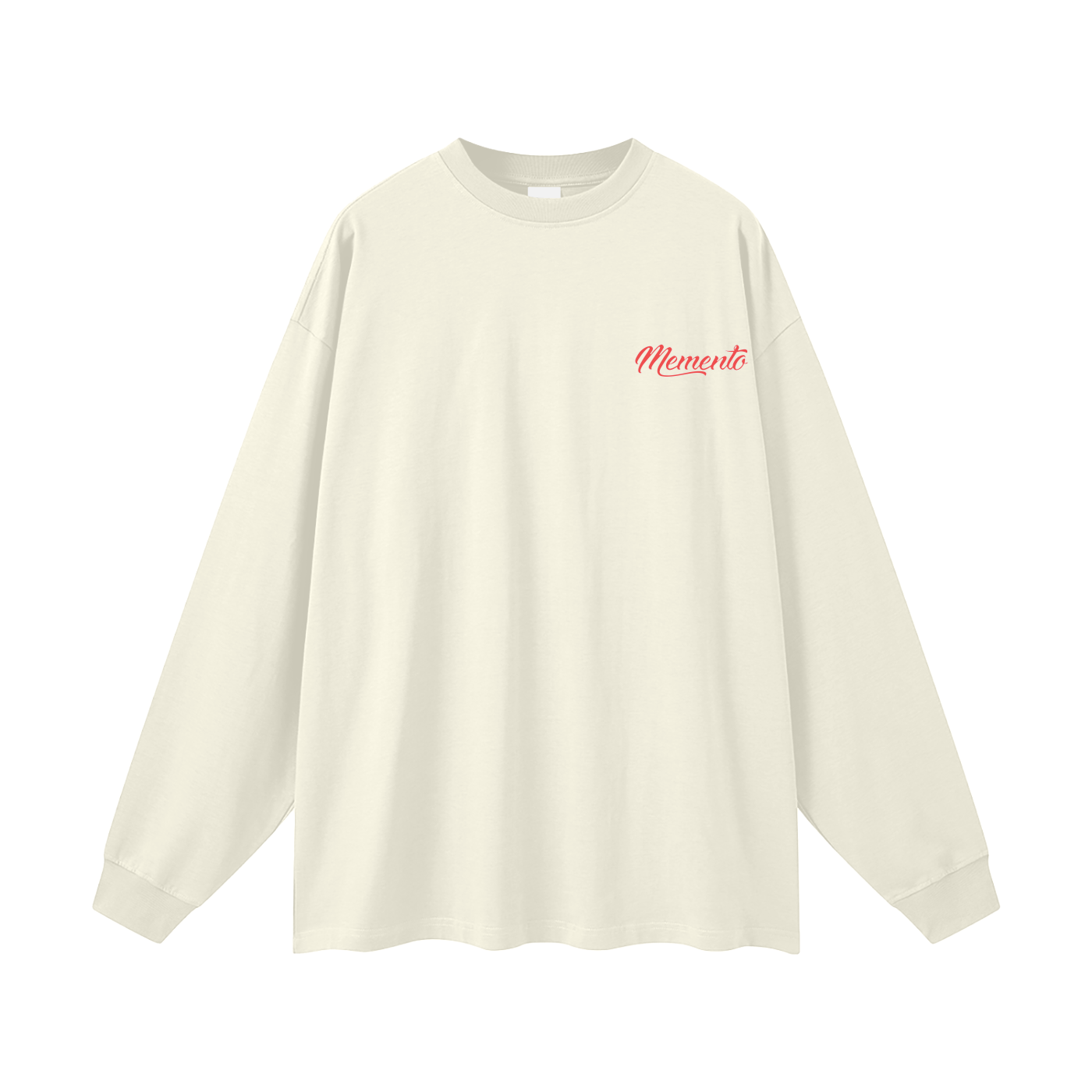 Monte Mori Oversized Unisex Long Sleeve T-Shirt - Memento Mori Clothing