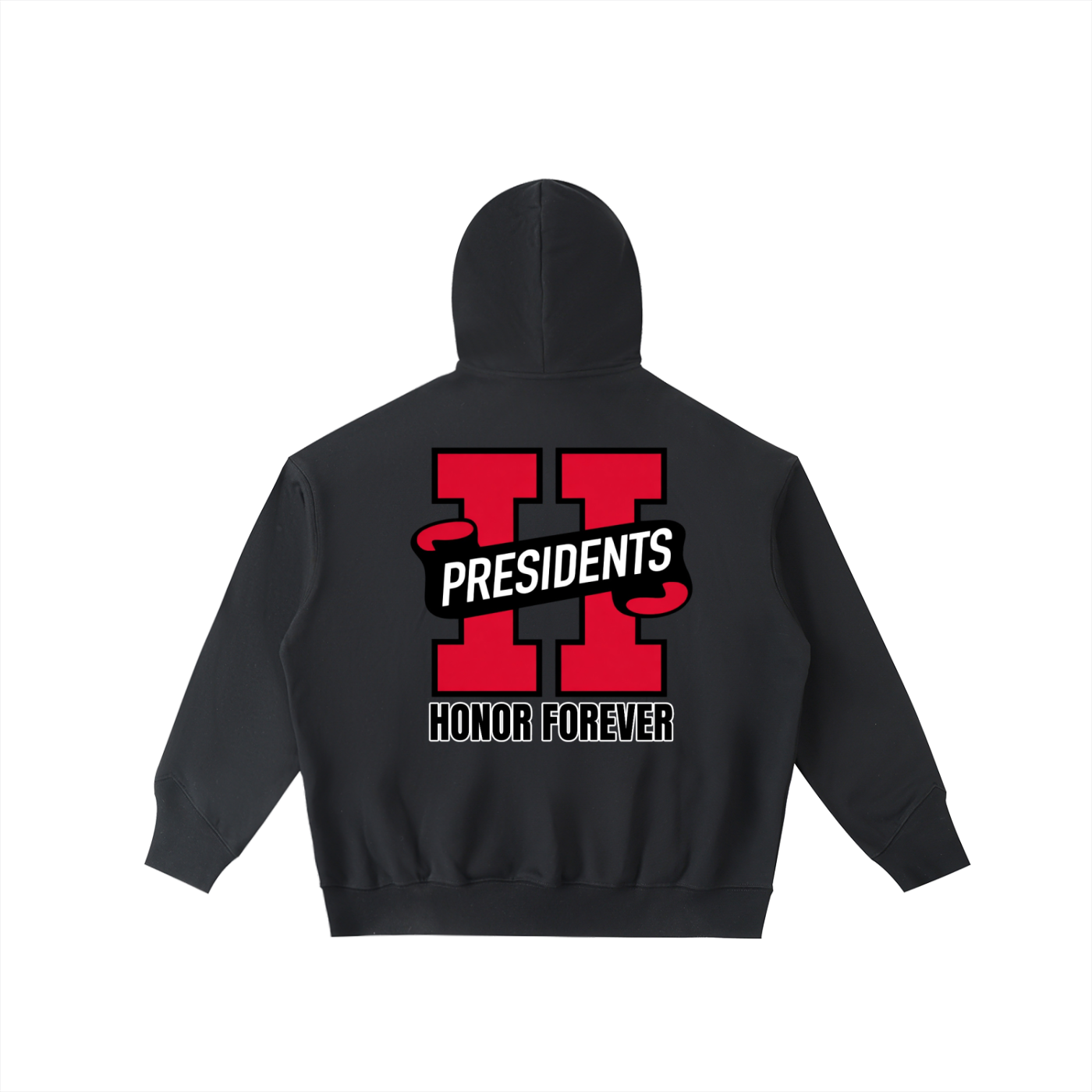 Big Hood Half-Zip Fleece Hoodie - Memento Mori Clothing