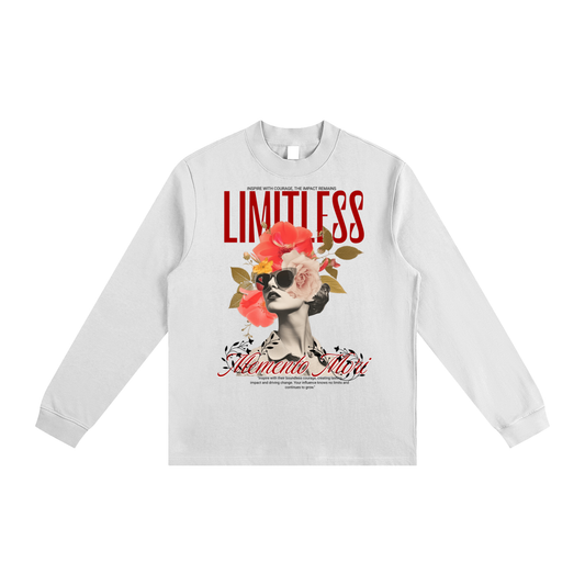 Limitless Non-Shrink Mock Neck Sweatshirt - Memento Mori Clothing