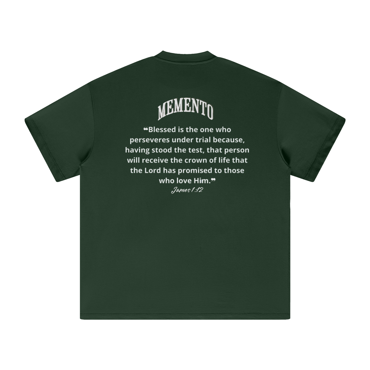 Glory 2 God Heavyweight T-Shirt - Memento Mori Clothing