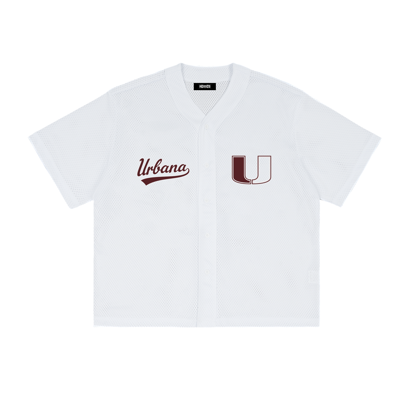 Urbana Varsity Button-Up Baseball Jersey - Memento Mori Clothing