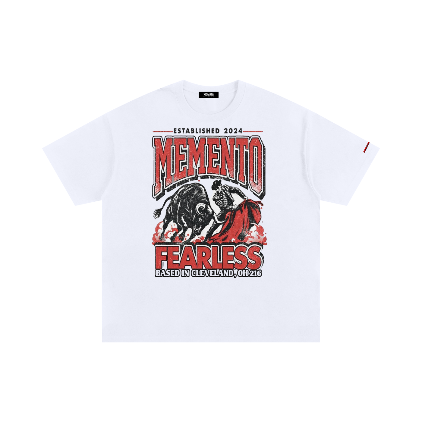 Fighter Unisex Oversized Cotton T-Shirt - Memento Mori Clothing