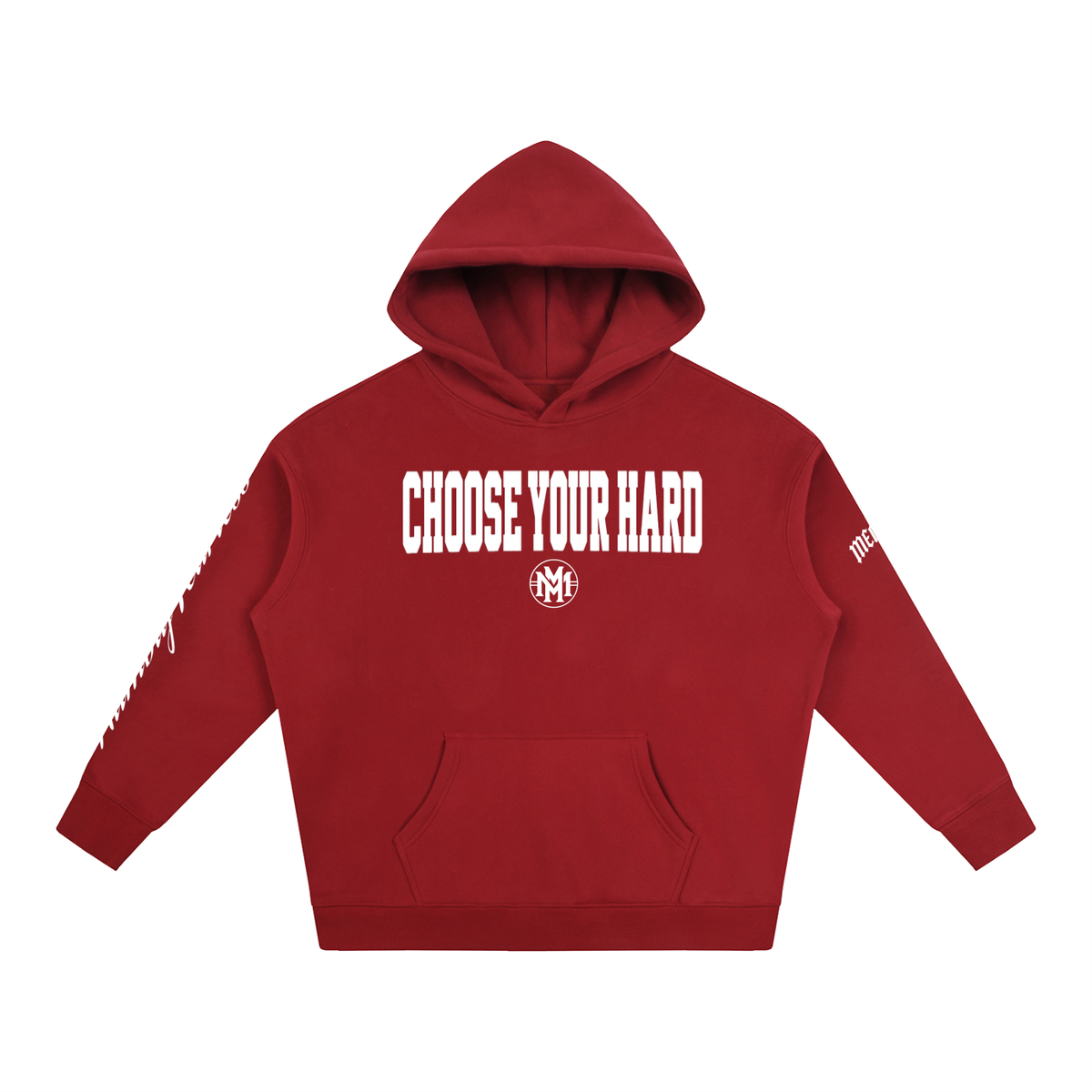 Choose Your Hard Fleeced Hoodie
