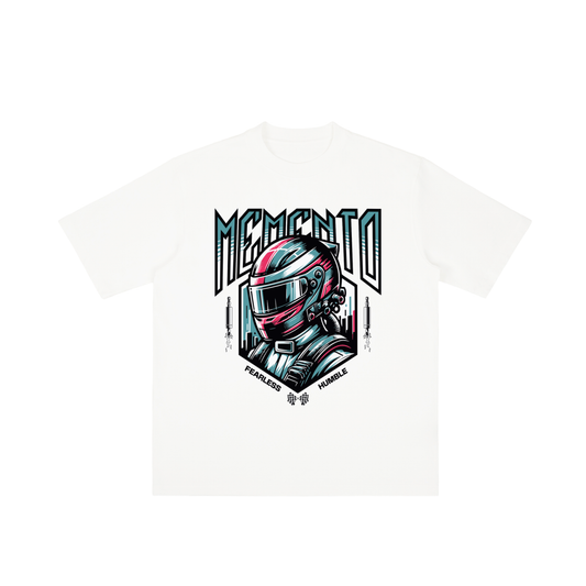 Racer Vintage Wash Drop Shoulder T-shirt - Memento Mori Clothing