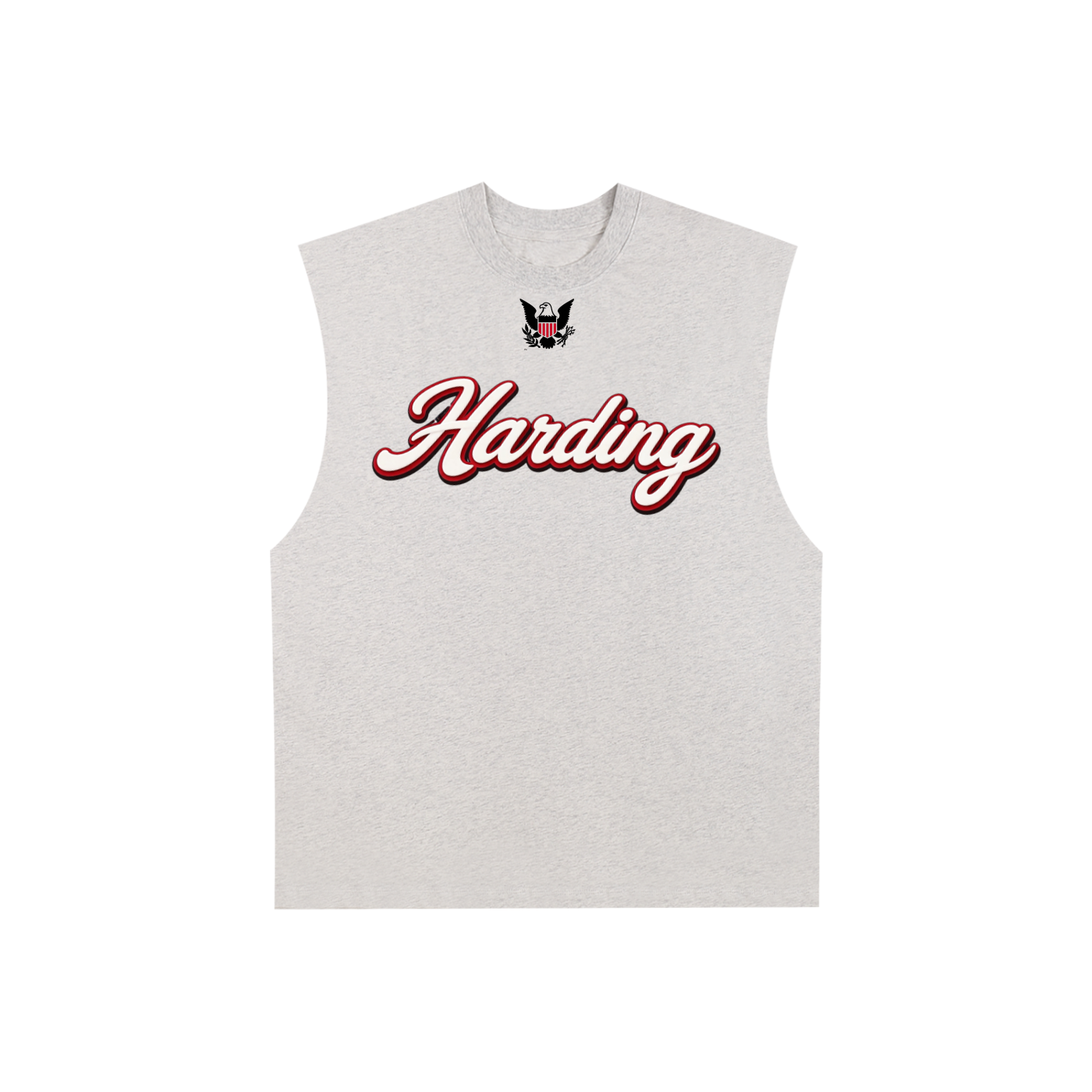 Raw Edge Cotton Tank Top