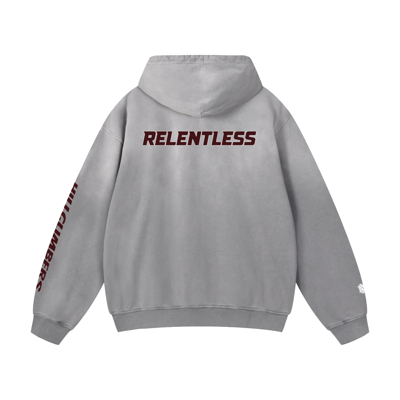 Urbana Heavyweight Sunfade Oversized Hoodie - Memento Mori Clothing