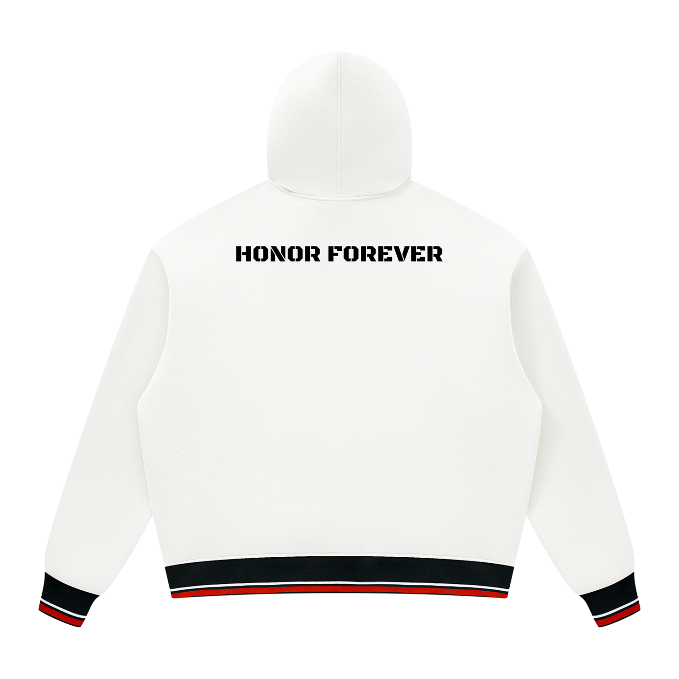 Prexy Unisex Oversized Color Block Fleece Hoodie