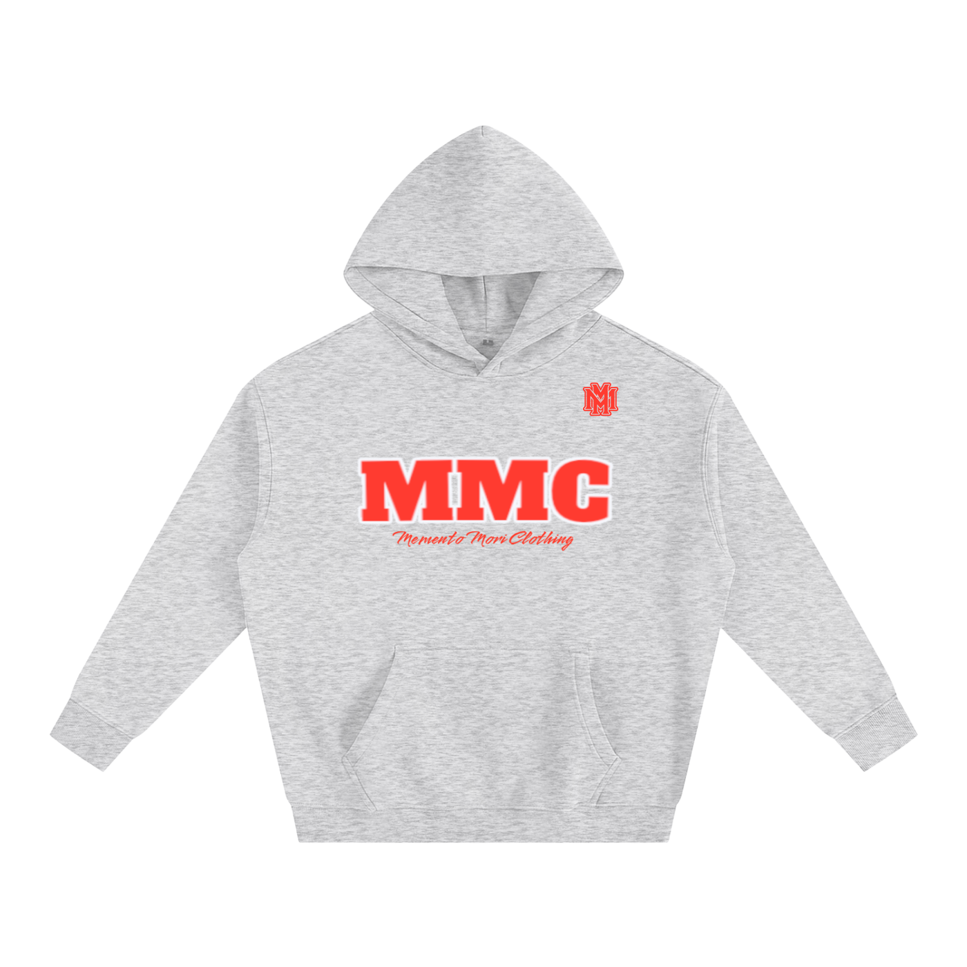 Oversize Fleeced Hoodie - Memento Mori Clothing