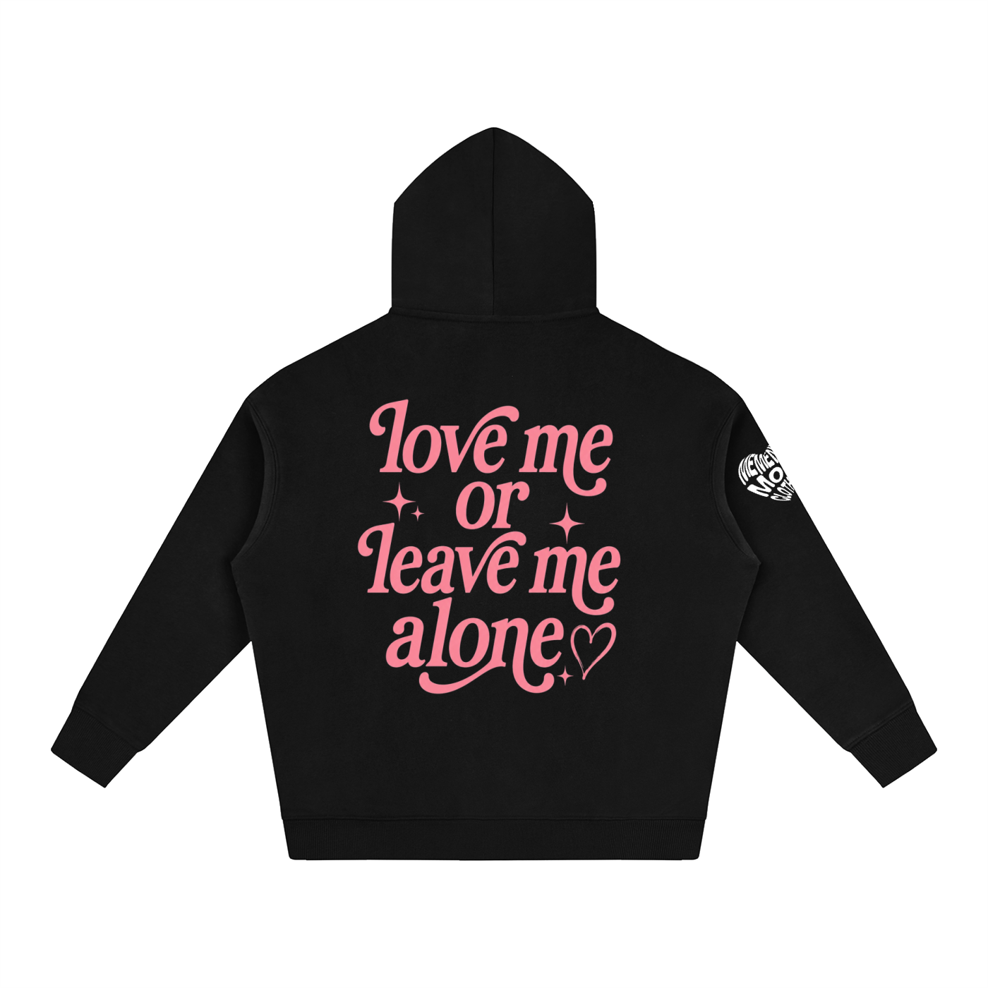 Love Me Oversize Fleeced Hoodie