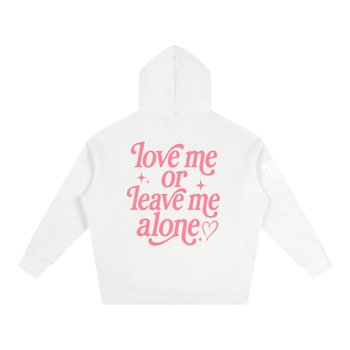 Love Me Oversize Fleeced Hoodie