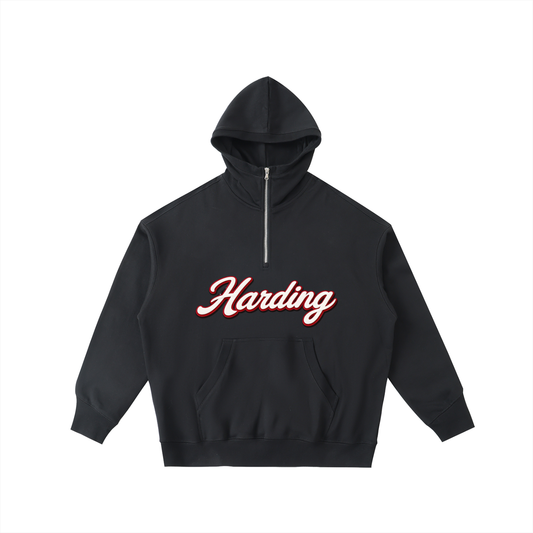 Big Hood Half-Zip Fleece Hoodie - Memento Mori Clothing