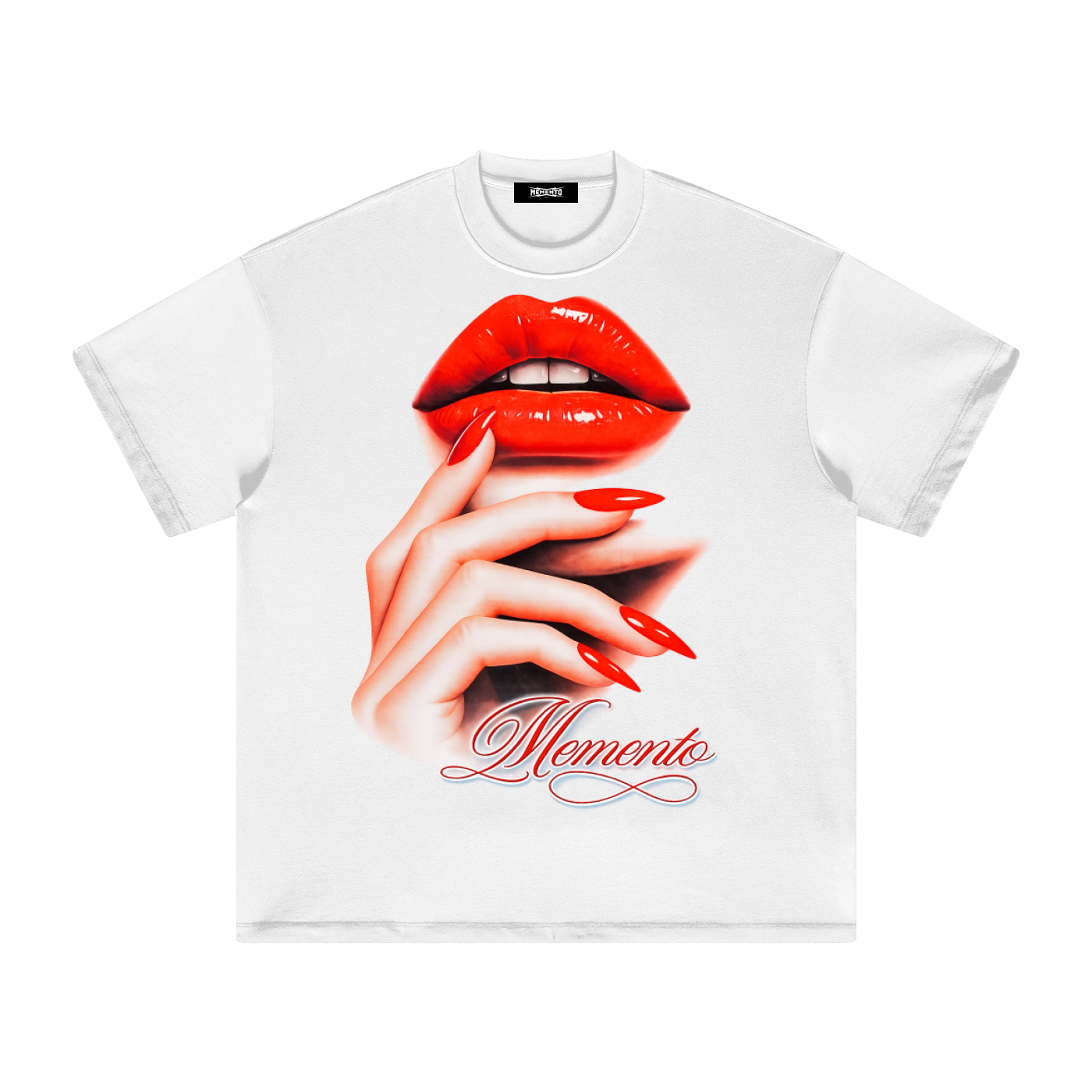 Kisses Heavyweight Earth Tone T-Shirt - Memento Mori Clothing