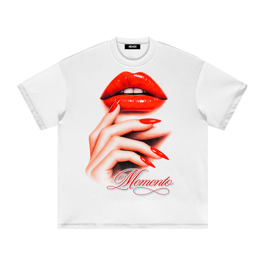 Kisses Heavyweight Earth Tone T-Shirt - Memento Mori Clothing