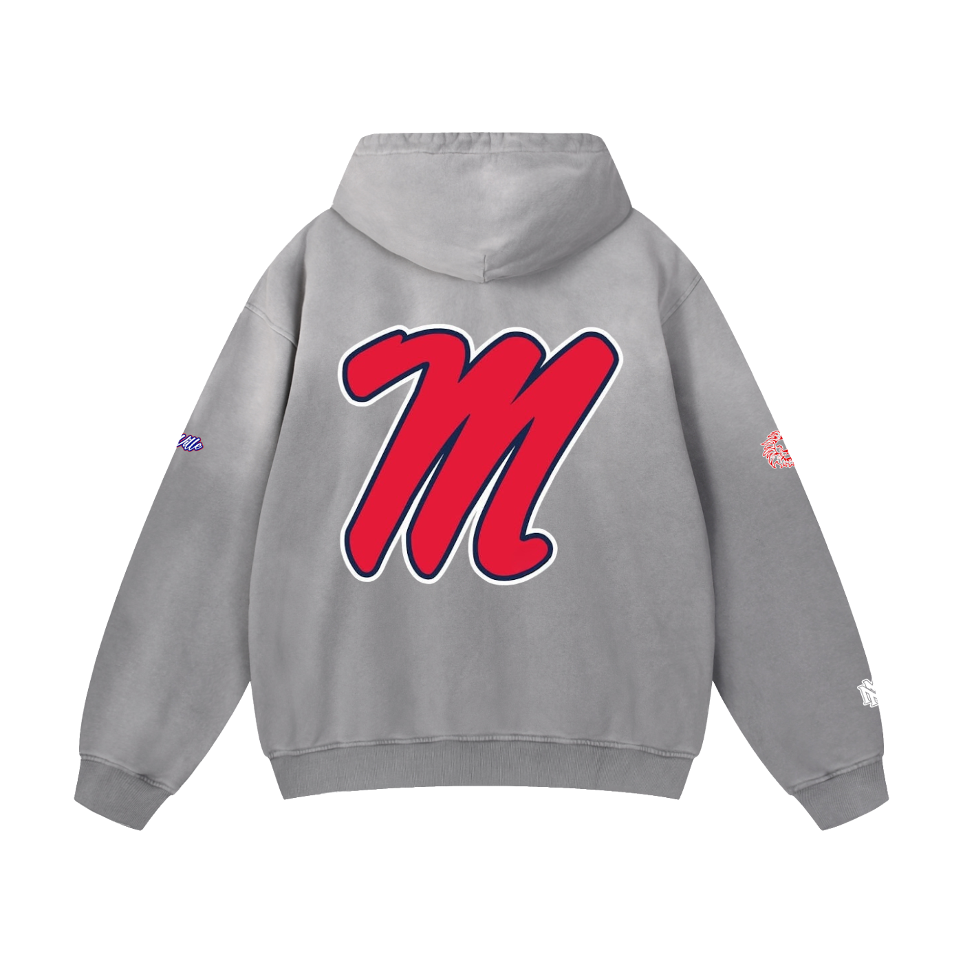 Marysville Heavyweight Sunfade Oversized Hoodie - Memento Mori Clothing