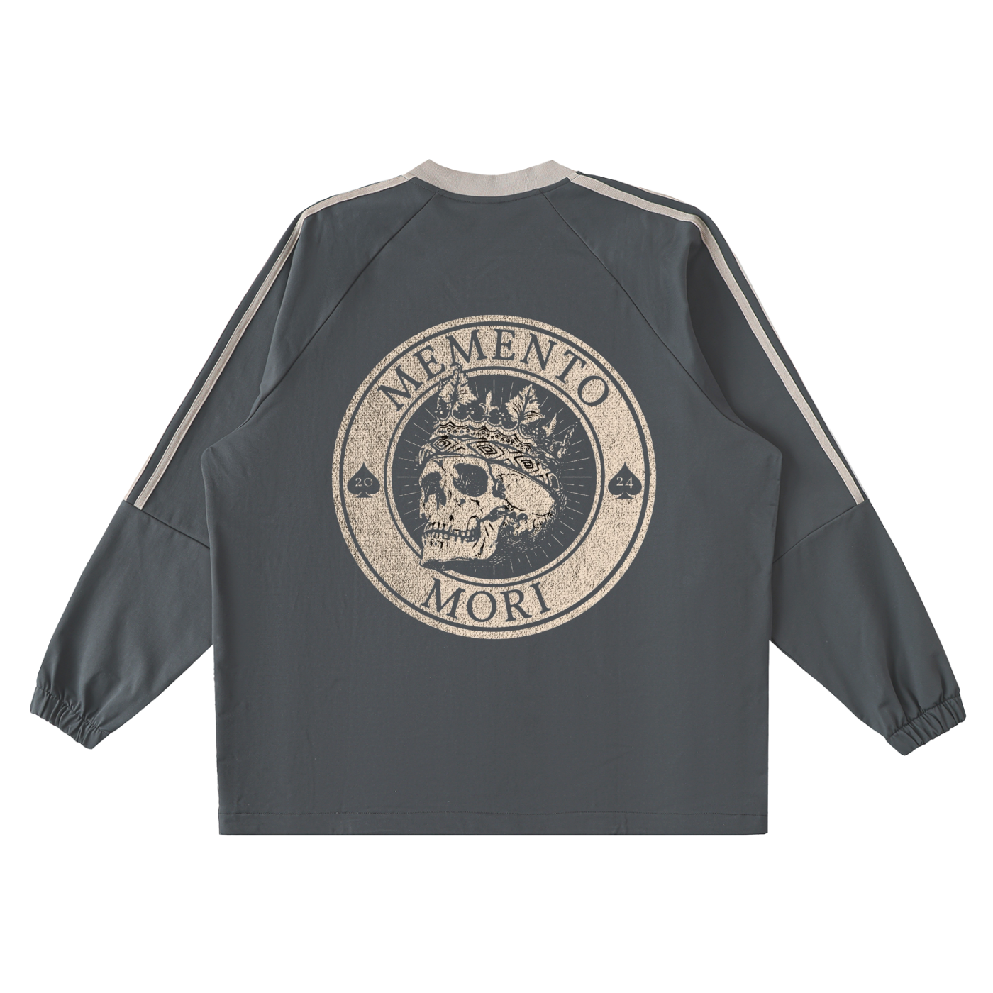 TRINITY V-Neck Long-Sleeve T-Shirt - Memento Mori Clothing
