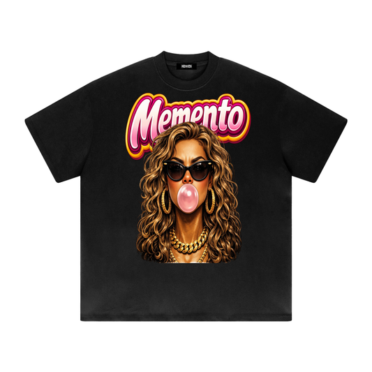 Burst your Bubble Heavyweight Drop Shoulder T-Shirt - Memento Mori Clothing